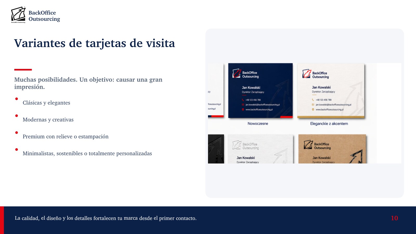 Oferta de impresión - diapositiva 10 / 17